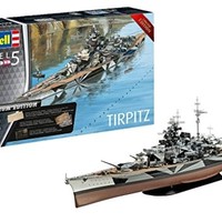 Revell 威望 05160 Tirpitz 提尔皮茨号战列舰 铂金版 1:350