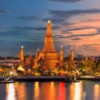 旅游尾单：西安直飞泰国曼谷6天往返含税机票