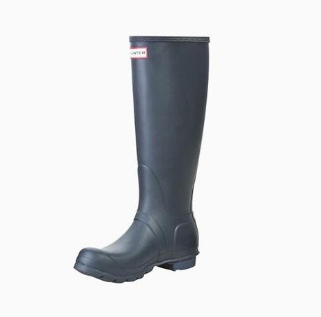 HUNTER Org Tall Wellington系列 女士高筒防水防滑雨鞋