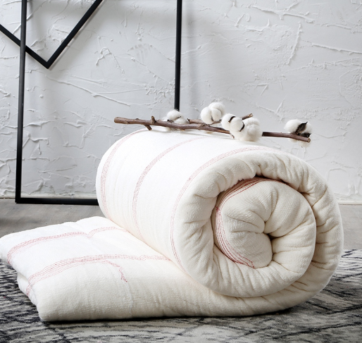 婉寇 新疆长绒棉围网红线棉花被 200*230cm 6斤