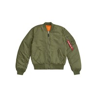 ALPHA INDUSTRIES 男士 MA-1修身飞行夹克