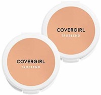 中亚prime会员：Covergirl Trublend Pressed Blendable Powder, Translucent Medium, 2 Count