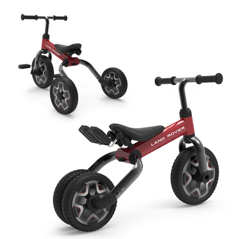 RASTAR 星辉 路虎折叠三轮车儿童平衡车多功能二合一宝宝脚踏车子