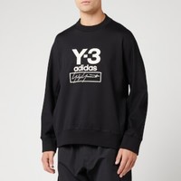 Y-3 Stacked Logo 男士圆领卫衣