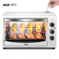 ACA 北美电器 ATO-MS32G 32升 电烤箱（带蒸汽）