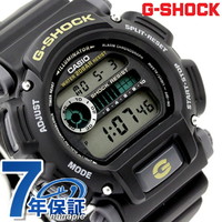 G-SHOCK CASIO DW-9052-1B日本未开始销售型号手表卡西欧G打击黑色×黄色户外钟表