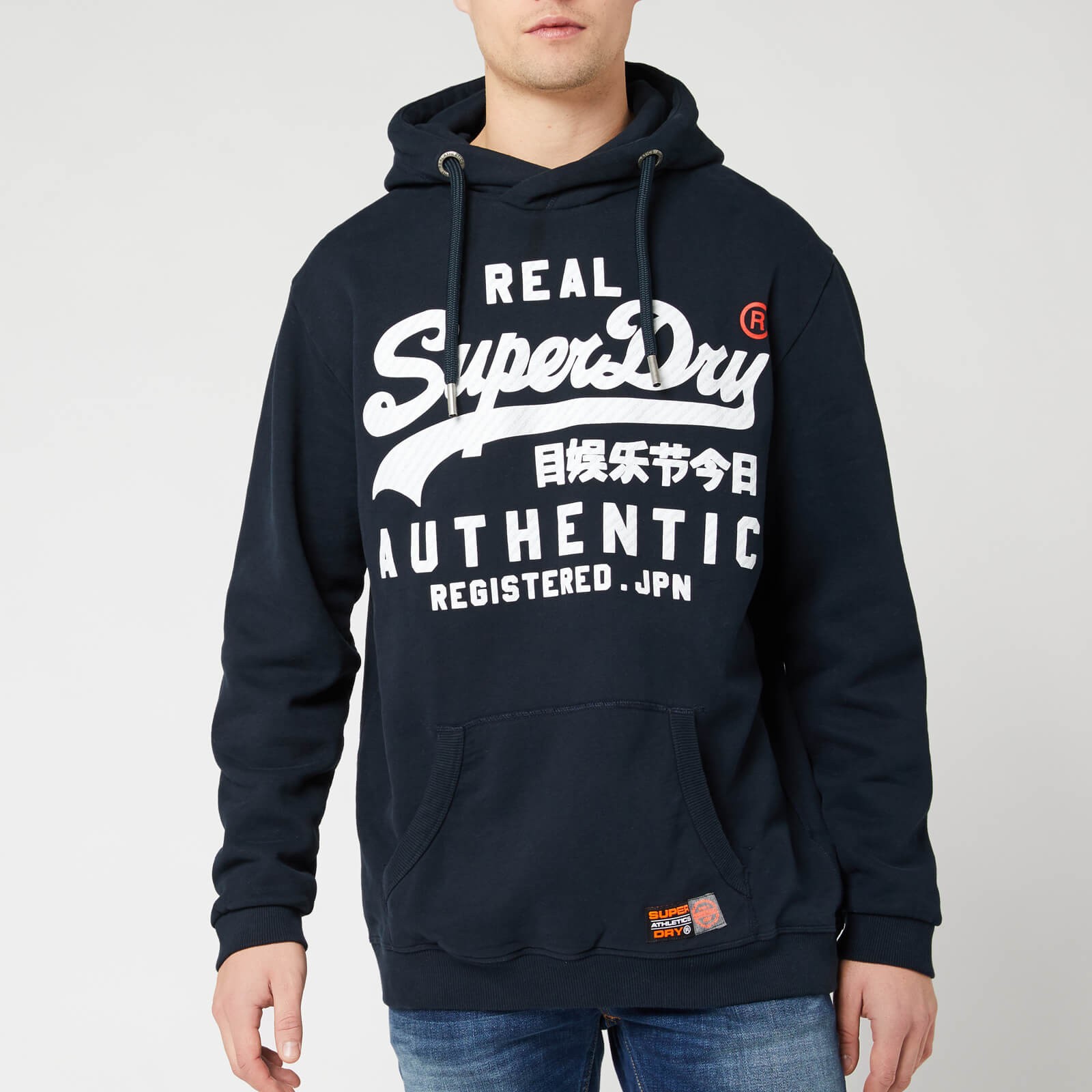 银联专享superdry极度干燥reactivelogo男士卫衣
