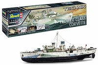 Revell 00451 1：72 花级护卫舰带电子装置，等级5，原产仿真