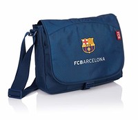 FC Barcelona The Best Team 5 邮差包，35 厘米，9 升，蓝色（*蓝）
