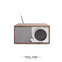 Tivoli Audio M1D 流金岁月收音机 经典无线蓝牙音响WiFi智能音响 胡桃木色