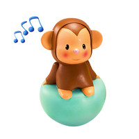Smoby 法国婴儿不倒翁玩具益智早教玩具 适合6个月以上 法国设计 欧盟标准 清脆响铃 多规格可选 猴子