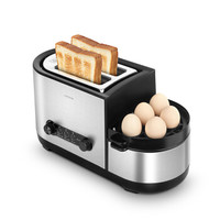 北欧欧慕（nathome）家用多士炉 全自动多功能早餐烤面包机NDS12