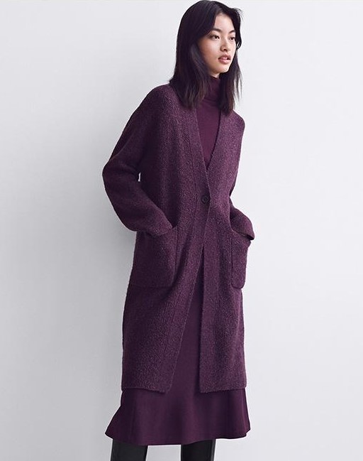 UNIQLO 优衣库 420514 女士混纺大衣