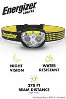 Energizer LED 前灯，Vision Ultra 带 6 种模式和高清光学器件