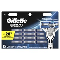 Gillette 吉列男士 Mach3 Turbo系列剃须刀 + 15剃须刀片