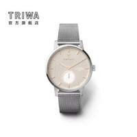 TRIWA BLUSH SVALAN 北欧设计 简约银色金属表带女士石英腕表 手表女 银色