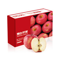 烟台红富士苹果 12个 净重2.6kg以上 单果190-240g 年货礼盒 新鲜水果