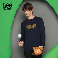 Lee X-LINE logo印花圆领卫衣 L391264XMB8D