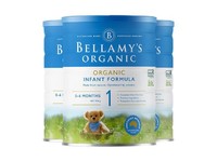 BELLAMY'S 澳大利亞 貝拉米 奶粉1段 0-12個月 900g 3罐