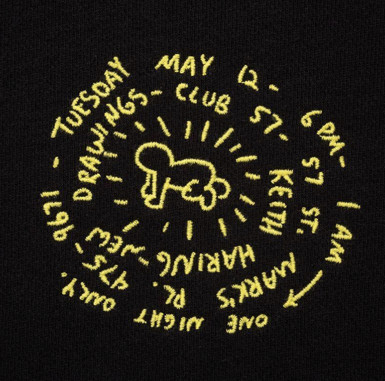 keithharing优衣库,keithharing联名优衣库 uniqlo 优衣库 keith haring 422066 中性款圆领卫衣