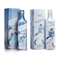 JOHNNIE WALKER 尊尼获加 威士忌 权力的游戏史塔克家族冰狼限量版 40度 700ml*2瓶