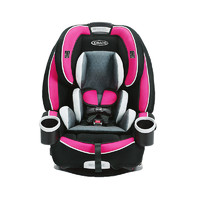 graco/葛萊 兒童汽車安全座椅 0-12歲4EVER 粉色雙向安裝 坐躺調節式 LATCH接口