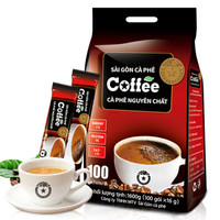 SAGOCAFE 西貢咖啡 越南進口西貢三合一速溶原味咖啡100條1600g