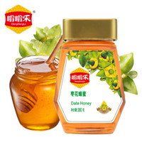 嗡嗡乐 枣花蜂蜜 欧盟有机认证 零添加土蜂蜜 380g *6件