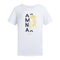 ARMANI EXCHANGE 阿玛尼奢侈品19秋冬新款女士针织T恤衫 6GYTAG-YJ73Z WHITE-7120 M