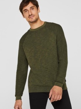 ESPRIT 089EE2I001 男士纯棉针织衫