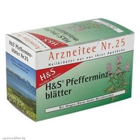 德国H&S 薄荷茶天然草本饮品 20包