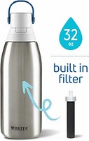 Brita 碧然德32oz大容量不锈钢保温过滤吸管水壶