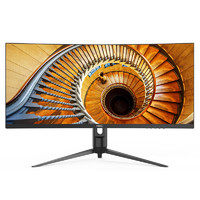 HKC 惠科 C299Q 29英寸VA显示器（2560×1080、21:9、1500R、75Hz、FreeSync）