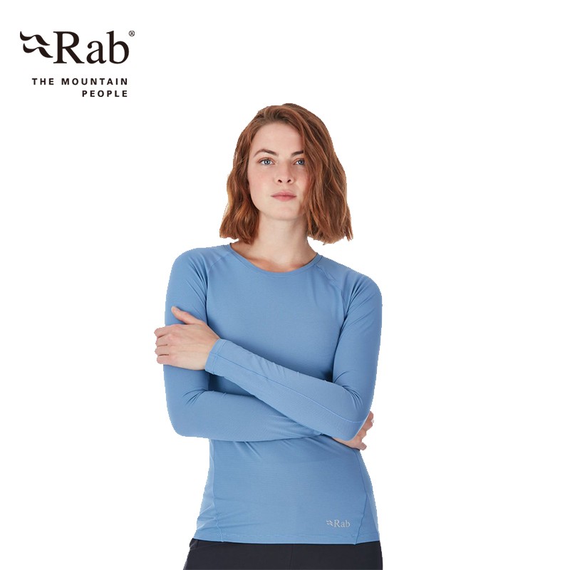 Rab 睿坡 Force LS Tee Wmns QBU-69 女士T恤