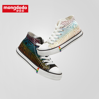 巴拉巴拉旗下梦多多mongdodo童鞋儿童休闲胶鞋2019年秋季新款中大童休闲鞋79211202402黑色调31