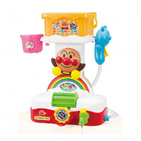 日本进口Agatsuma 匹诺曹(Pinocchio) 沐浴乐浴室用品套件 儿童洗澡用品 面包超人桔色ABS树脂 水桶款 *2件