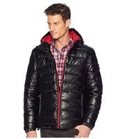 Cole Haan Faux Leather Faux Down Jacket 男士夹克