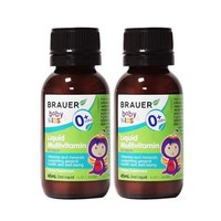 Brauer 新生儿复合维生素营养液 45ml *2件