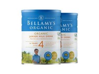 【保稅區】【2罐裝】BELLAMY'S 澳大利亞 貝拉米 奶粉 4段 900g（新包裝） 2罐