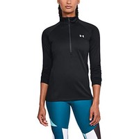 Under Armour 安德玛 女士 Tech 1/2 拉链 - Solid 保暖上衣