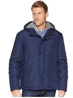 Cole Haan Oxford Rain Zip Front Jacket