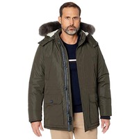 NAUTICA 诺帝卡 Sherpa Lined and Faux Fur Hood 派克大衣