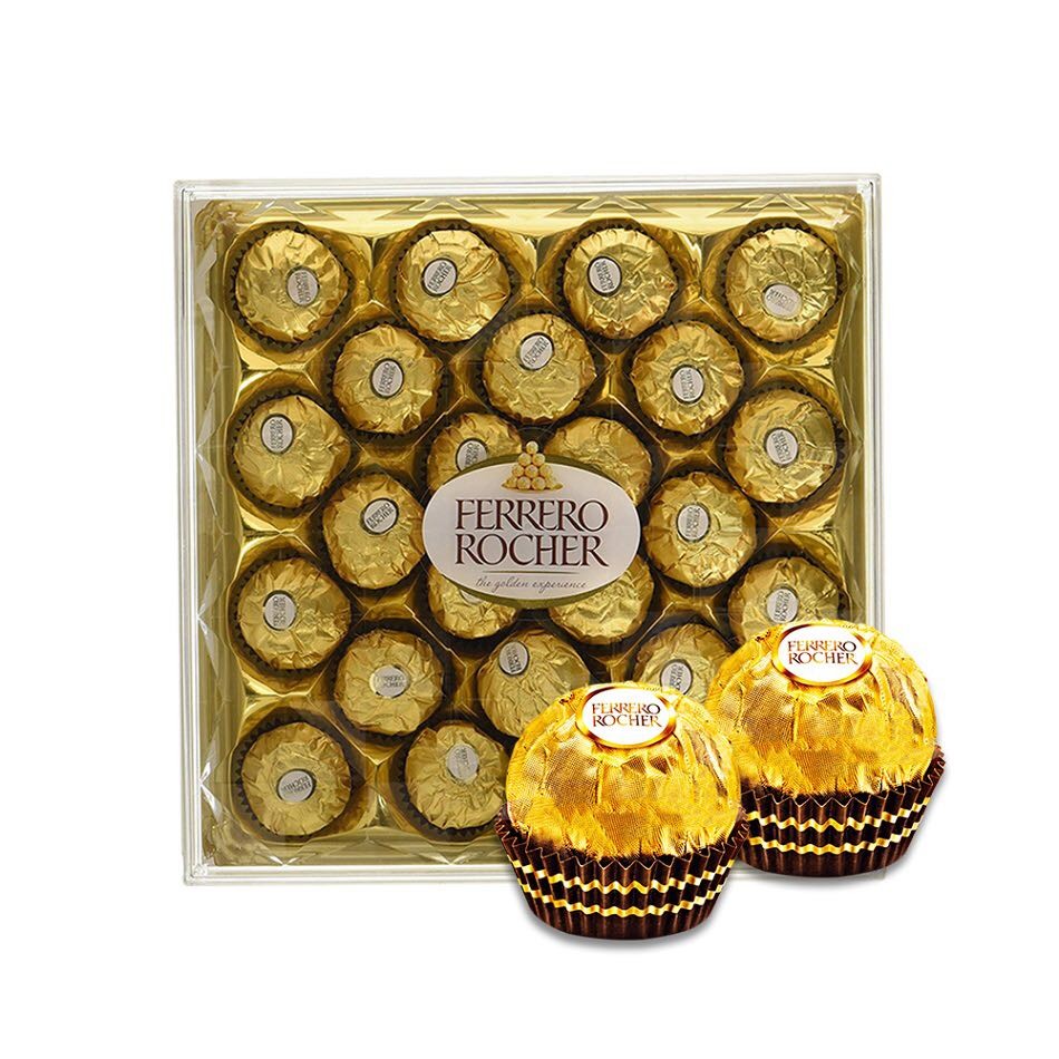 88vip:ferrero rocher 费列罗 榛果巧克力 24粒 300g *5件