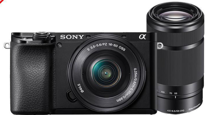 sony 索尼 ilce-6100(16-50 55-210)aps-c画幅 双镜头套机