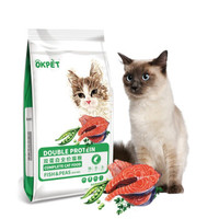 okpet 宠物猫粮 双蛋白全期全价猫粮 500g *3件