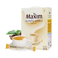 韩国进口麦馨maxim白金奶香三合一速溶咖啡粉100条1170g *3件