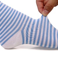 麥斯卡藍白條紋襪子 *3件