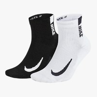 Nike 耐克 Multiplier SX7556 Ankle 运动袜（2 双）