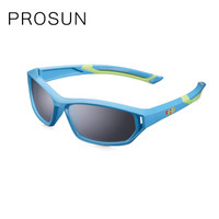 保圣(prosun)防紫外线儿童卡通偏光太阳镜时尚可爱墨镜PK1519 P09 镜框浅蓝色/镜片深灰