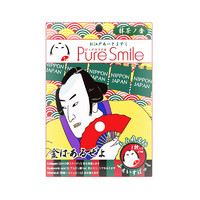 Pure Smile 江户时代彩绘面膜1片 麻吕柄 *5件